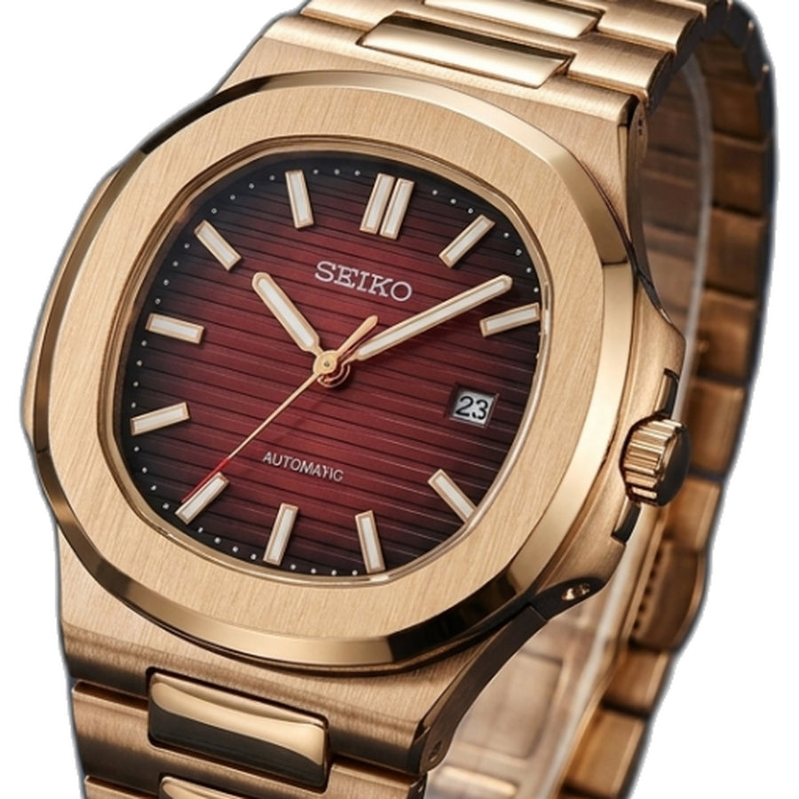 Seiko Nautilus Mod copper red