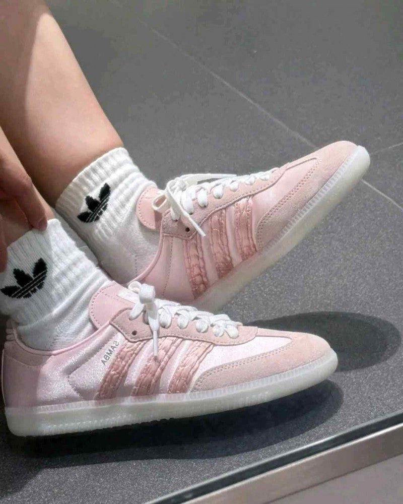 Adidas Samba OG Satin Sandy Pink 863