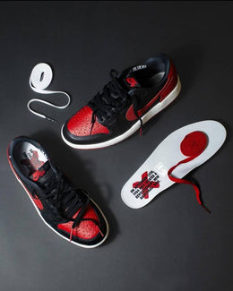 Jordan 1 low Banned Bred 675
