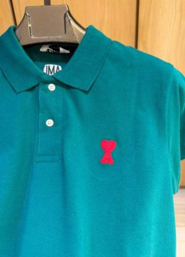 AMI PARIS IMPORTED STORE ARTICLE POLO T-SHIRTx