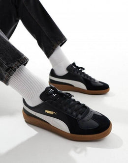 Puma club era black white