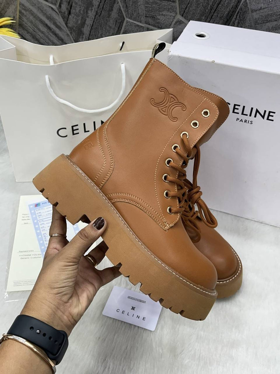 Celine Long Womens Boots With Original Box Packing()