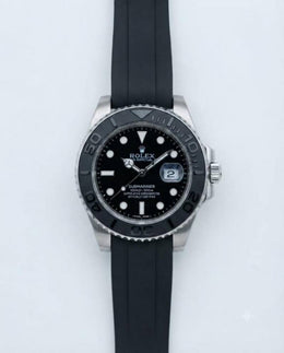 Rolex Yacht-Master silver black dail