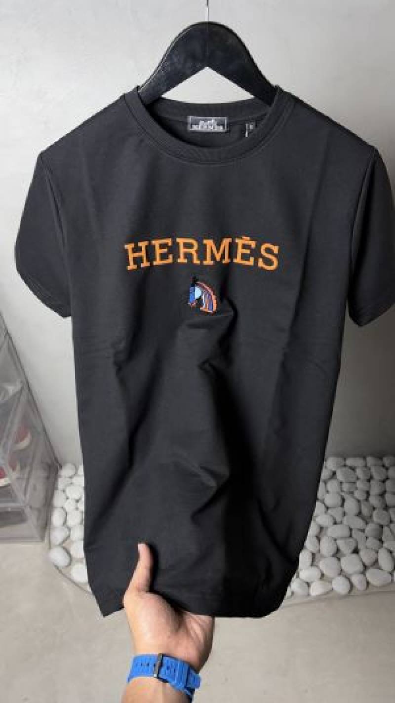Hermes Signature Logo Premium T-Shirt 1380