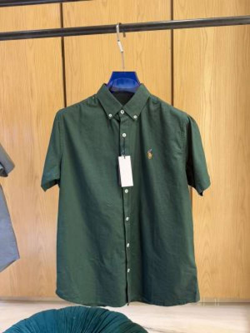 RL POLO STORE ARTICLE IMPORTED leelan fabric SHIRT