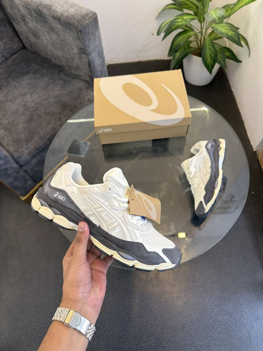 Asics Gel nyc white charcoal grey