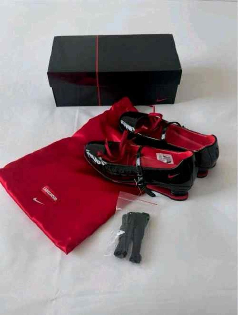 LABELHOOD x Nikkee Shox Z Calistra Black University Red
