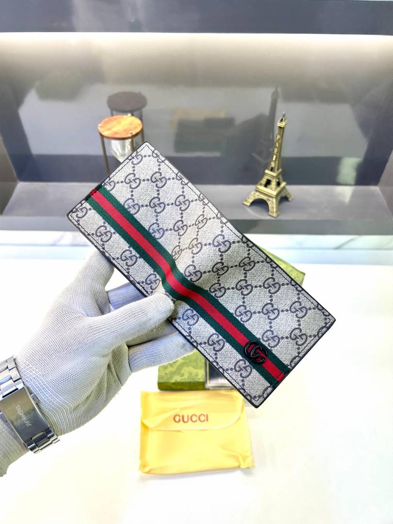 Gucci Light Brown Premium Quality Wallet Fa 639