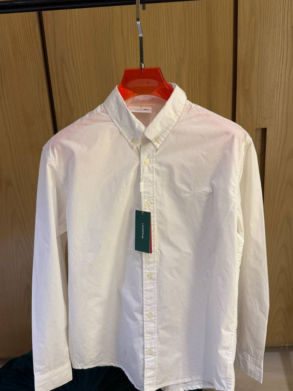 Lacoste IMPORTED STORE ARTICLE SHIRT WHITE