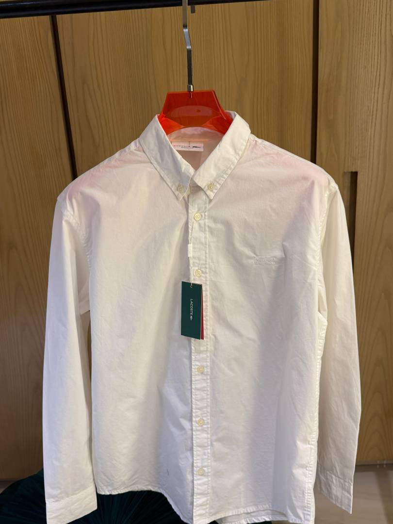 Lacoste IMPORTED STORE ARTICLE SHIRT WHITE