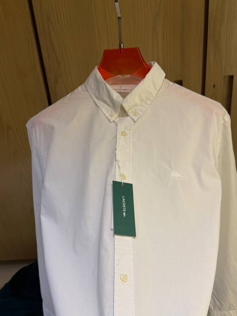 Lacoste IMPORTED STORE ARTICLE SHIRT WHITE