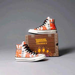 Dungeons & Dragons x Converesee. Chuck Taylor All Star High Egret Red
