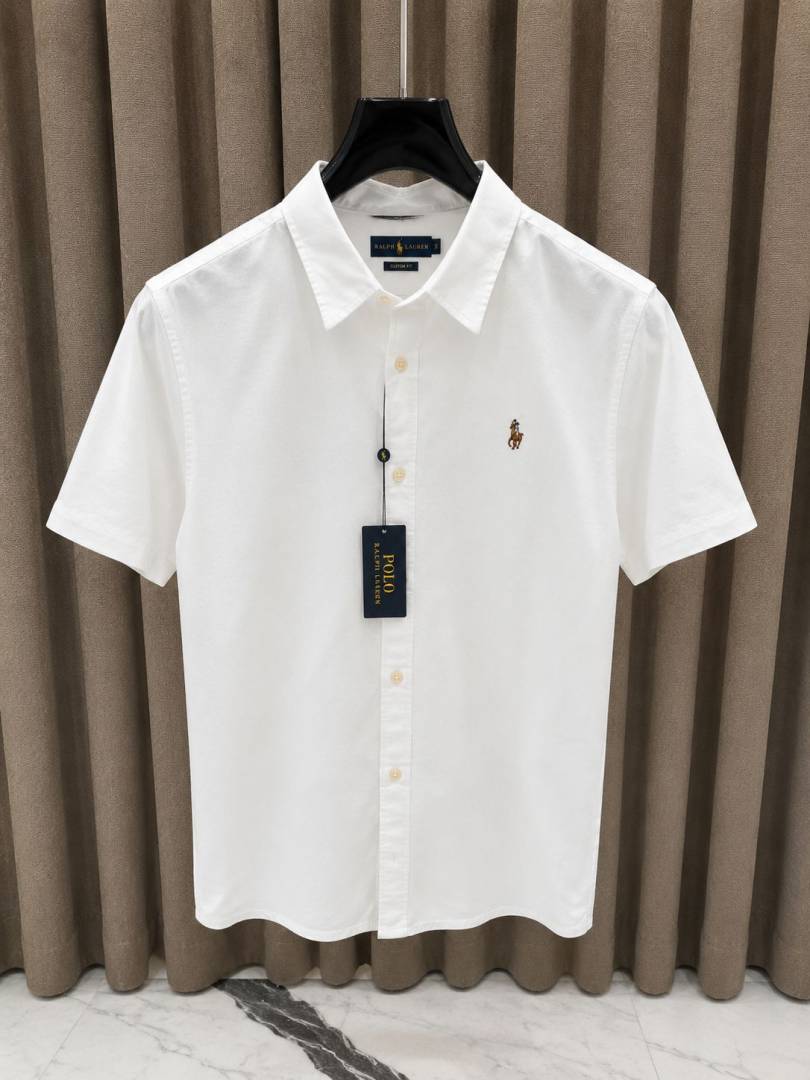 Ralph LAUREN P-OLO IMPORTED STORE ARTICLE SHIRT LINEN FABRIC