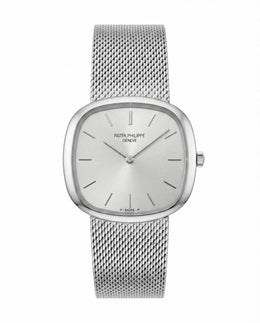Patek philipe Ellipse Timepiece Silver White Dial