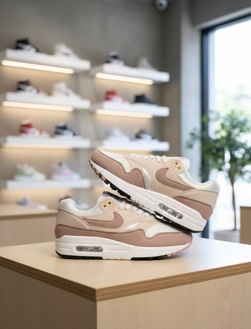 Nike AIRMAX 1 SMOKEY MAUVE WOMENS