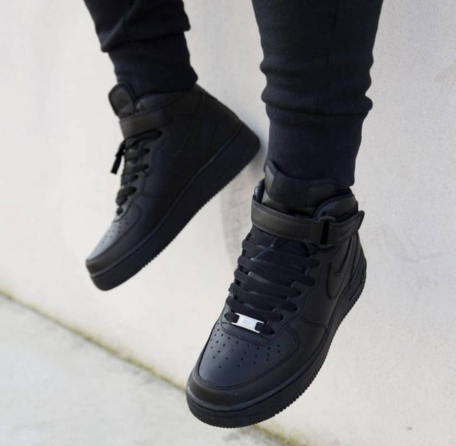 Nike Air Force 1 Mid Leather Black