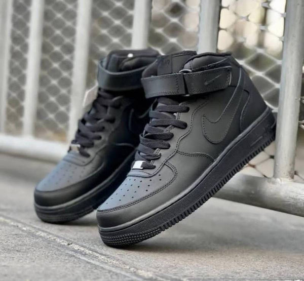 Nike Air Force 1 Mid Leather Black