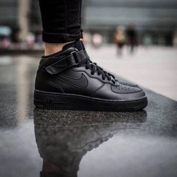 Nike Air Force 1 Mid Leather Black