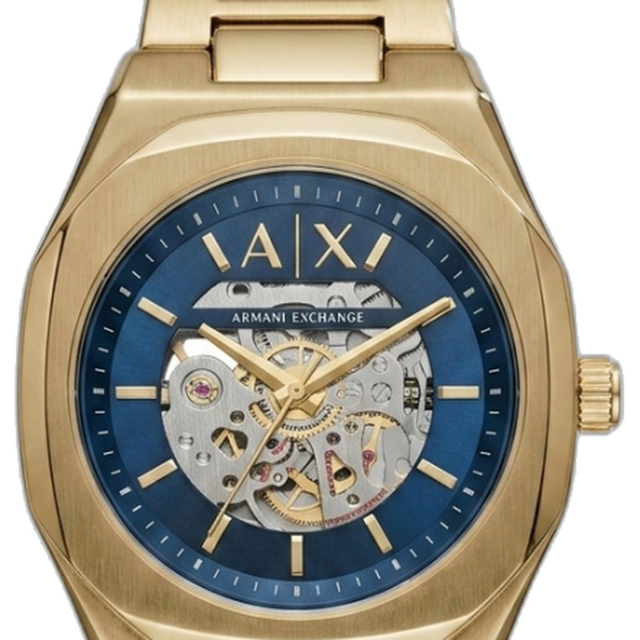 Armani Exchange Ax2418 Hampton Automatic gold blue