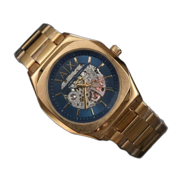 Armani Exchange Ax2418 Hampton Automatic gold blue