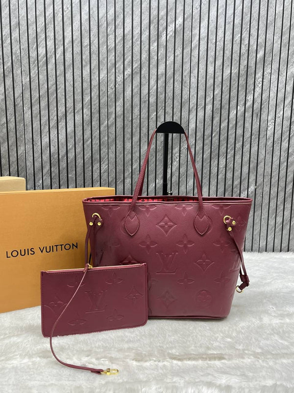 Louis Vuitton_Neverfull_Monogram_Empreinte_With_OriginAuldoubleBox_DustCover