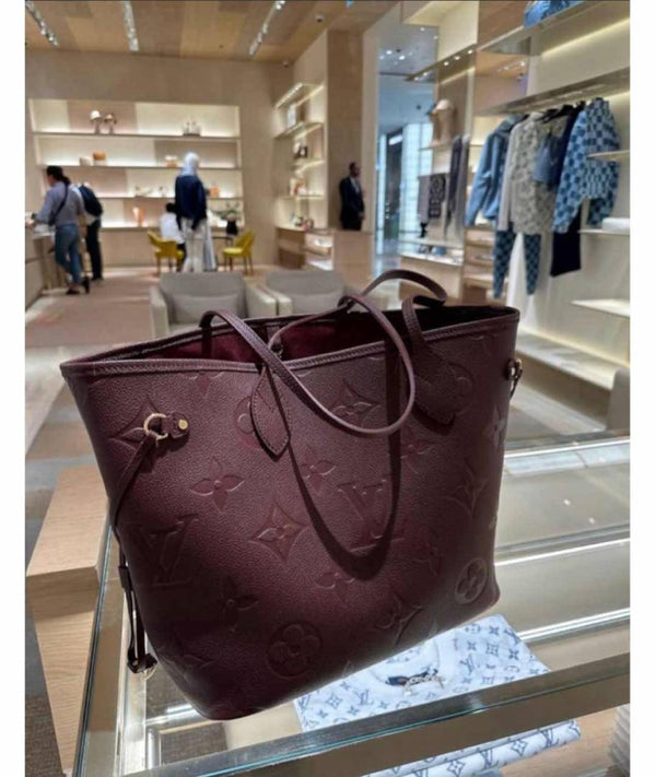 Louis Vuitton_Neverfull_Monogram_Empreinte_With_OriginAuldoubleBox_DustCover