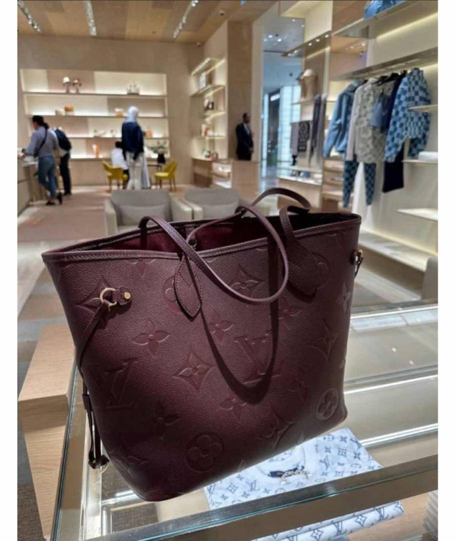 Louis Vuitton_Neverfull_Monogram_Empreinte_With_OriginAuldoubleBox_DustCover