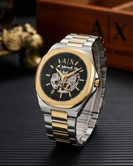 Armani Exchange Ax2418 Hampton Automatic 2Ton-Gold-Black