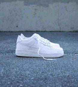 Niikee airforce 1 white pure leather heavy quality 164