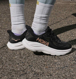 Hoka CLIFTON 10 Black Rose Gold