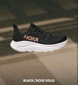 Hoka CLIFTON 10 Black Rose Gold