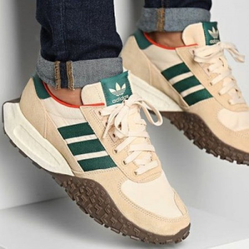 Adidas RETROPY E5 WRP DARK BEIGE GREEN Men Shoes