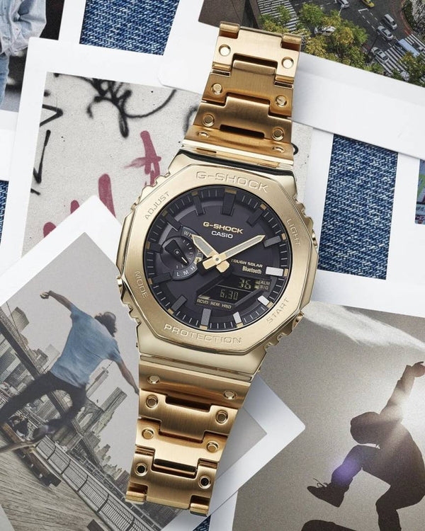 Casio G Shock Gmb2100 Japan gold