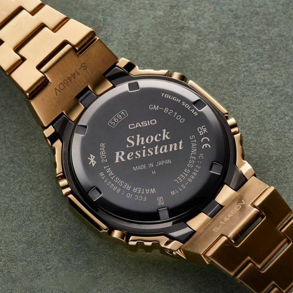 Casio G Shock Gmb2100 Japan gold