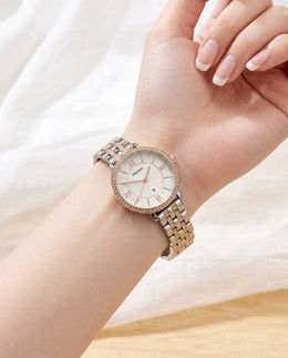 Fossil Jacqueline 2Ton Rose Gold White