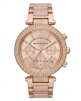 Michael Kors Parker Two Tone Rose Gold