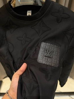 Louis Vuitton imported sweatshirt Black