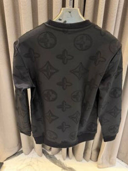 Louis Vuitton imported sweatshirt Black