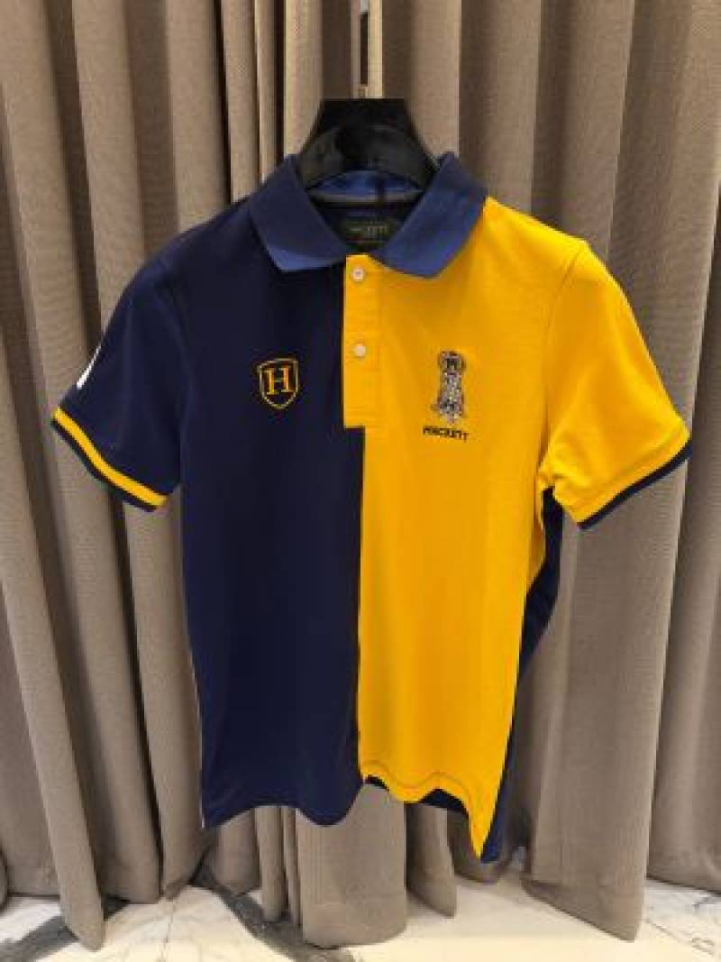 Hackett Dual Colour Chest Logo Polo T-shirt