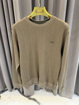 Lacost imported sweatshirt brown
