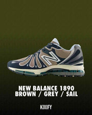 New balencee 1890 baklava ABZORB brown grey 191