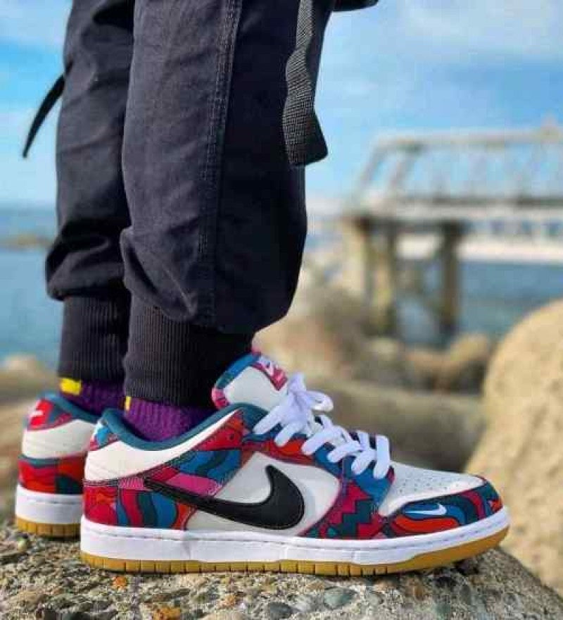 Niikee sb dunk low x parra 111