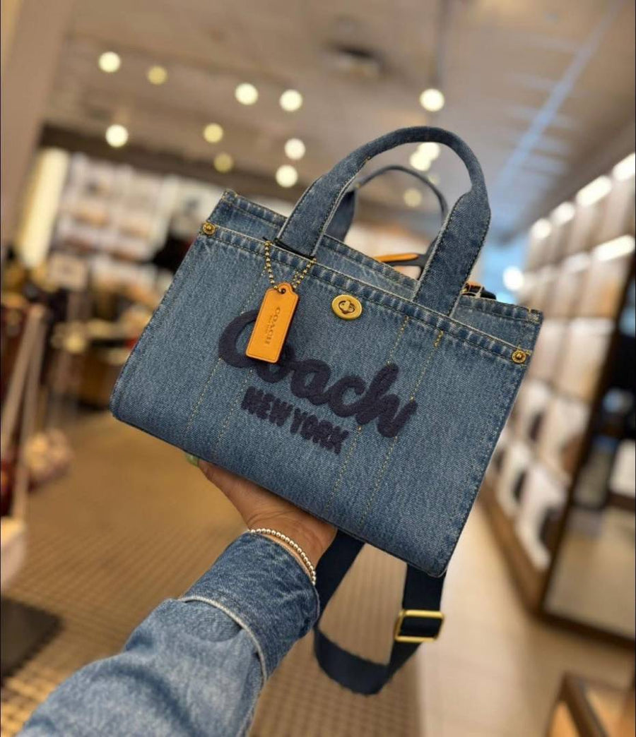 Coach_Denim_Cargo_Tote_Premium_Quality_With_DustCover