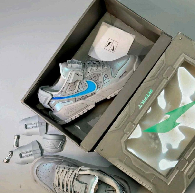 RTFKT X Nikkee Dunk Genesis Grey Blue 2048