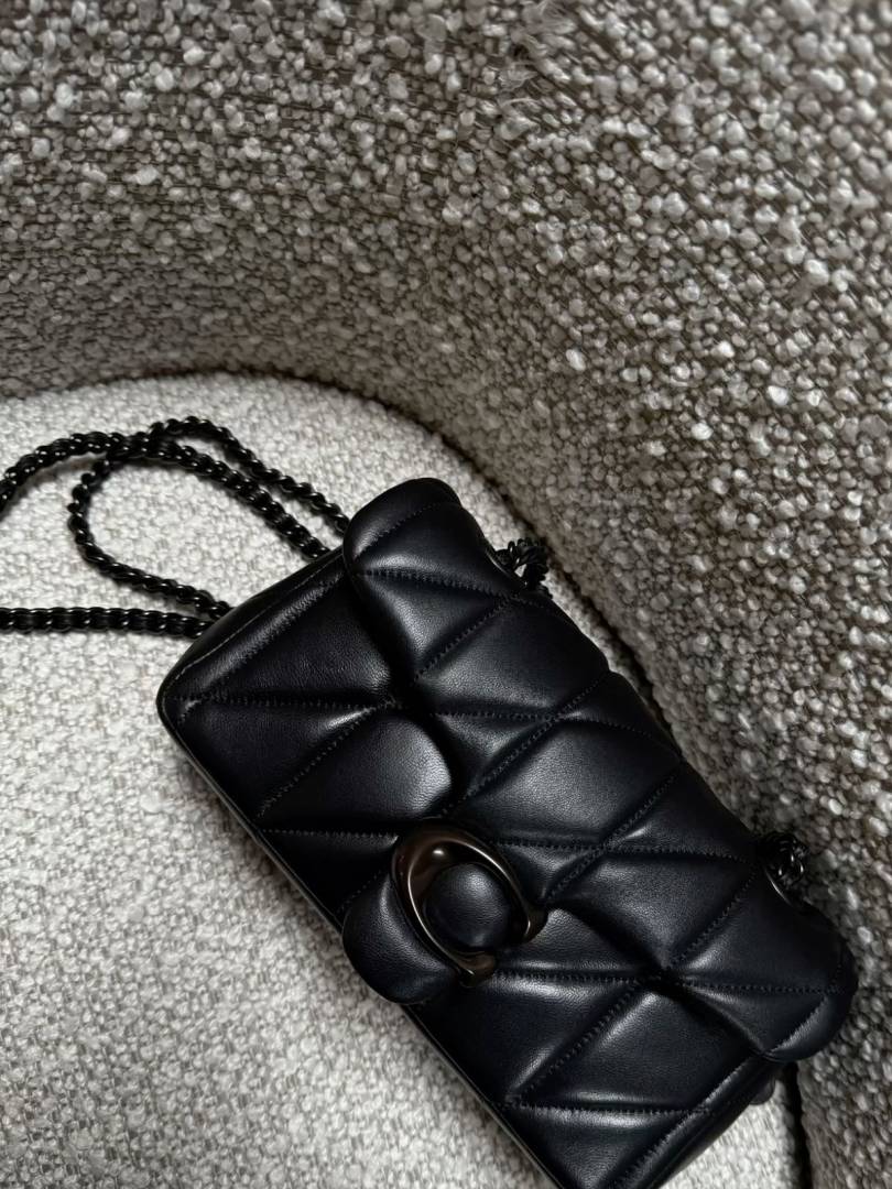 Coach_Tabby_20_Quilted_Black-Black_ShoulderBag_With_OriginalBox_DustCover
