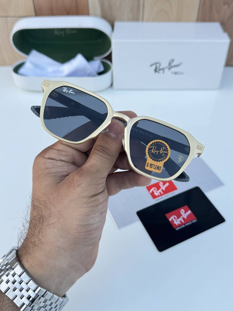 Rey ban 3511 gold black