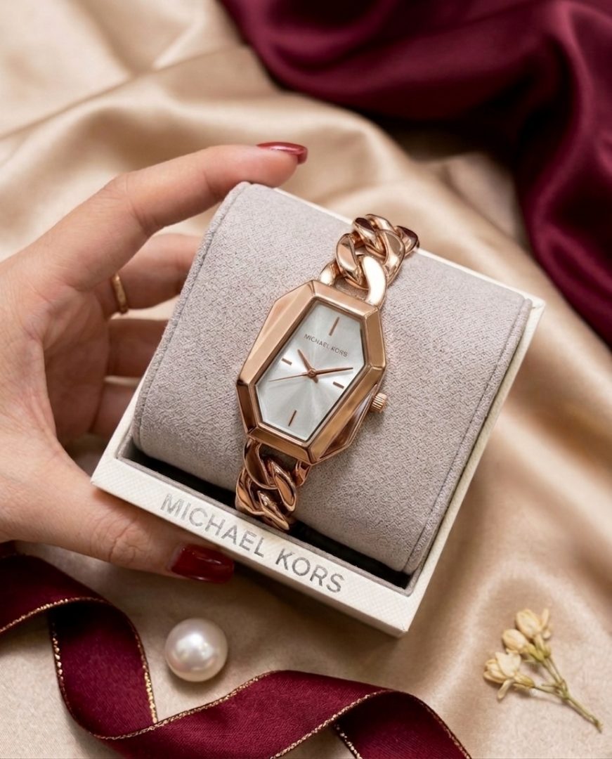 Michael Kors Suri Copper-White