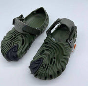 Salehe Bembury The Pollex Clog Olive Green With og box and carry bag