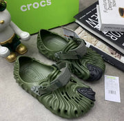 Salehe Bembury The Pollex Clog Olive Green With og box and carry bag