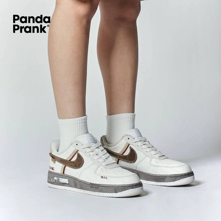 Nike Airforec 1 X Panda Prank Custome